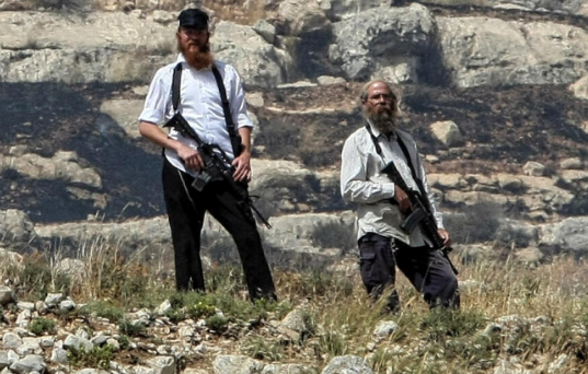 مستوطنون يطلقون النار على رعاة أغنام في جنبا 